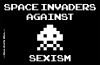Space invaders against sexism